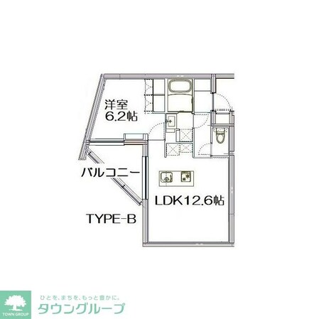 ノースウォールの物件間取画像